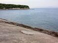 Der Strand  im Ort Splitska, Brač.