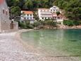 Beach Velika Stiniva in Vela Stiniva, Hvar.