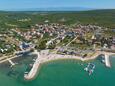 Pláž Makarska na místě Sukošan, Zadar.