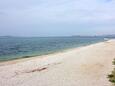 Der Strand  im Ort Bibinje, Zadar.