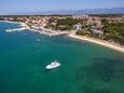 La plage  en ville Vrsi - Mulo, Zadar.