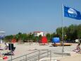 Der Strand  im Ort Srima - Vodice, Vodice.