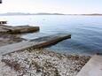 Der Strand  im Ort Bibinje, Zadar.