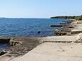 Der Strand  im Ort Kožino, Zadar.