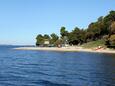 Plaža Kolovare v mjestu Zadar, Zadar.