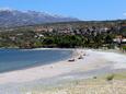 La plage  en ville Rovanjska, Paklenica.