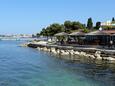 Maestrala strand Zadar településen, Zadar.