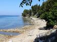 Muški Banj strand Zadar településen, Zadar.