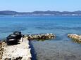 Muški Banj strand Zadar településen, Zadar.