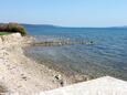 Ближайший пляж Пляж в городе Sukošan, Zadar.