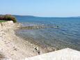  strand Sukošan településen, Zadar.