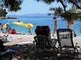 Der Strand Promajna im Ort Promajna, Makarska.