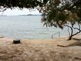 Der Strand  im Ort Sveti Petar, Biograd.