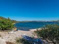 La plage  en ville Seline, Paklenica.