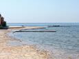 Der Strand Dante im Ort Umag, Umag.