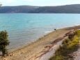 La plage  en ville Hreljići, Marčana.