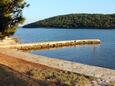 La plage  en ville Pomer, Medulin.