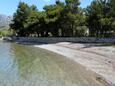 Der Strand  im Ort Seline, Paklenica.