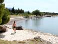 Pláž  na místě Starigrad, Paklenica.