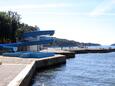 La plage Orsera en ville Vrsar, Poreč.