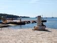 Der Strand Orsera im Ort Vrsar, Poreč.