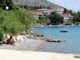 La plage Velebit en ville Starigrad, Paklenica.