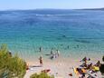 Stomarica strand Brela településen, Makarska.