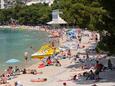 Plaža Makarska Beach v mjestu Makarska, Makarska.