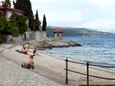 Beach Lipovica in Opatija, Opatija.