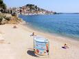 Der Strand Banj im Ort Šibenik, Šibenik.