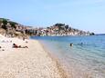 Der Strand Banj im Ort Šibenik, Šibenik.