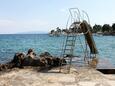 Der Strand Tomaševac im Ort Opatija, Opatija.