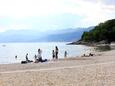 Der Strand Fiumana im Ort Rijeka, Rijeka.