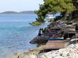 Der Strand  im Ort Božava, Dugi otok.