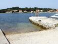 La plage  en ville Verunić, Dugi otok.