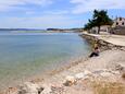 La plage  en ville Kukljica, Ugljan.