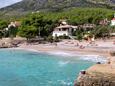 Der Strand Ivan Dolac im Ort Ivan Dolac, Hvar.