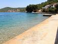 Der Strand  im Ort Luka, Dugi otok.