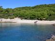 Der Strand  im Ort Rukavac, Vis.