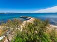  strand Tkon településen, Pašman.