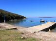 Merašćica strand Merašćica településen, Cres.