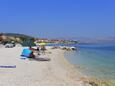 Der Strand  im Ort Slatine, Čiovo.