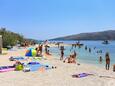 Beach Poljica in Poljica, Trogir.