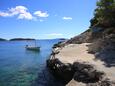 Plaža  u mjestu Prižba, Korčula.