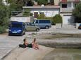 Пляж  в городе Žrnovska Banja, Korčula.