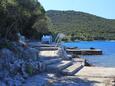 Der Strand  im Ort Tri Žala, Korčula.