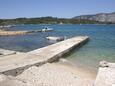  strand Kneža településen, Korčula.