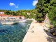  strand Brna településen, Korčula.