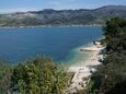  strand Tri Žala településen, Korčula.