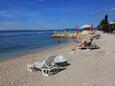 Nearest beach Beach in Podstrana, Split.